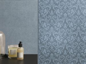 H24 BLUE DEC DAMASK