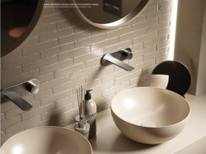 Washbasin Matt White